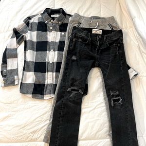 Boys flannel set